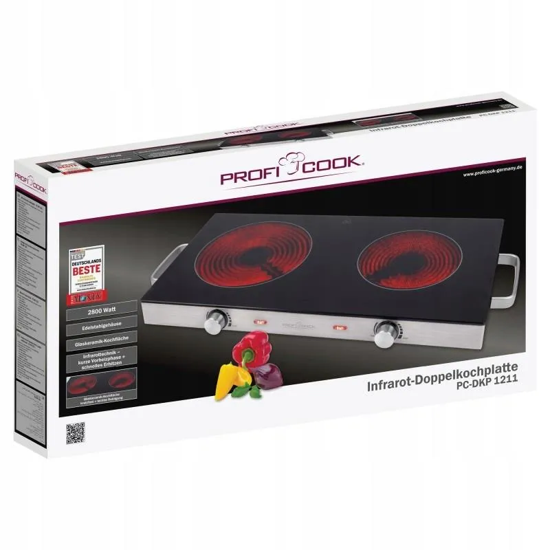 Інфрачервона електроплита ProfiCook PC-DKP 1211